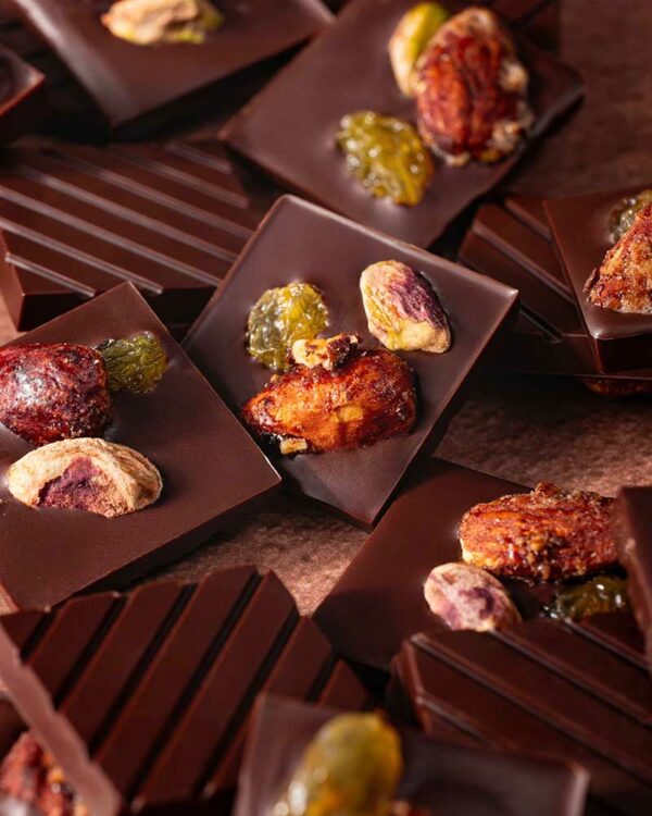 Petits mendiants chocolat noir – Image 2