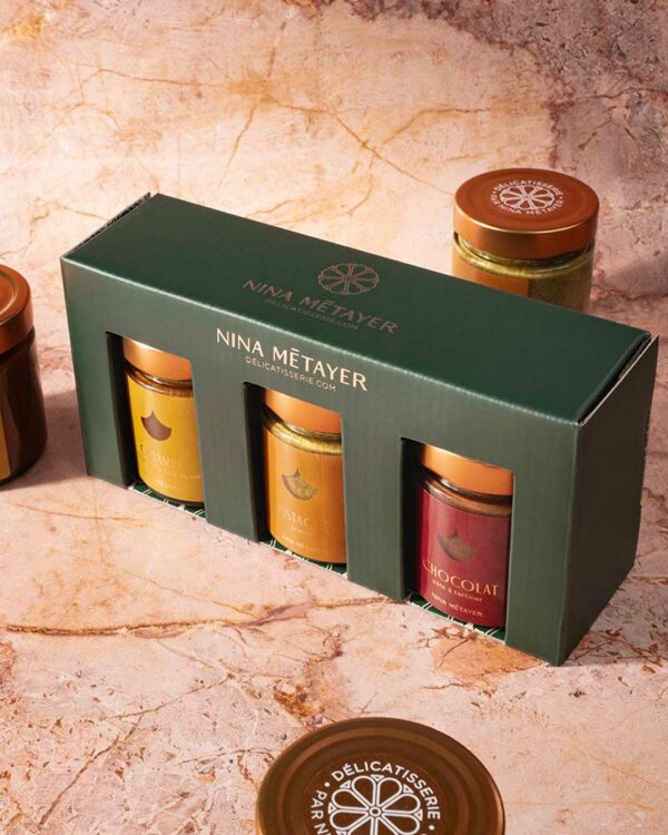 Coffret de 3 pots gourmands