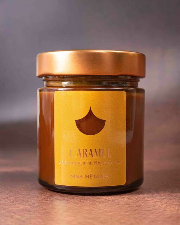 Pot de caramel fleur de sel