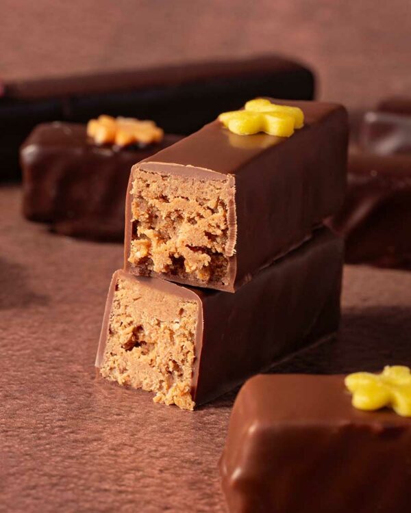 Barre praliné amande citron