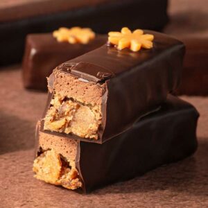 Barre guimauve praliné orange