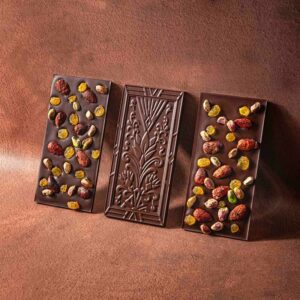 Tablette mendiant chocolat noir 70%
