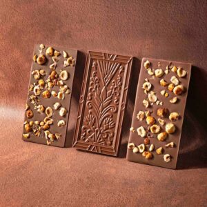 Tablette noisettes caramélisées chocolat lait 38%