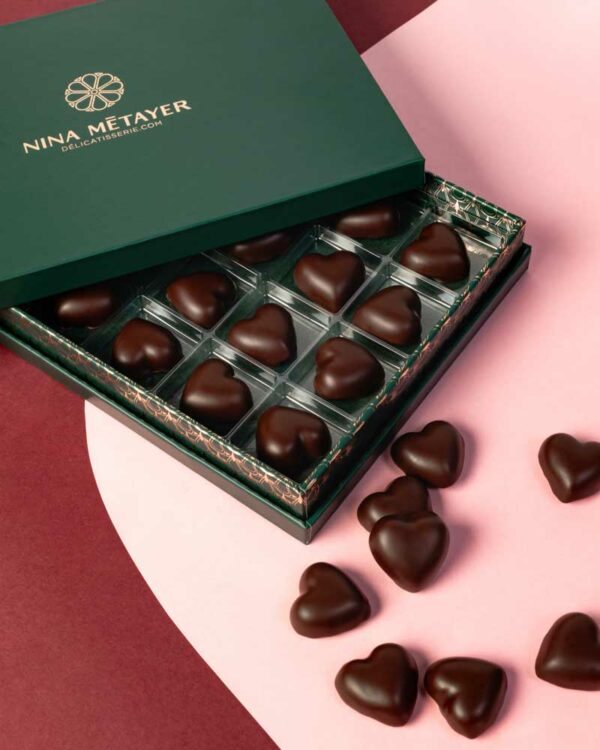 Petits coeurs guimauve