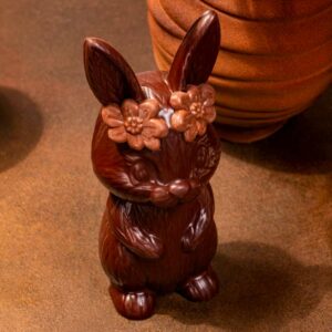 Lapin de Pâques chocolat noir