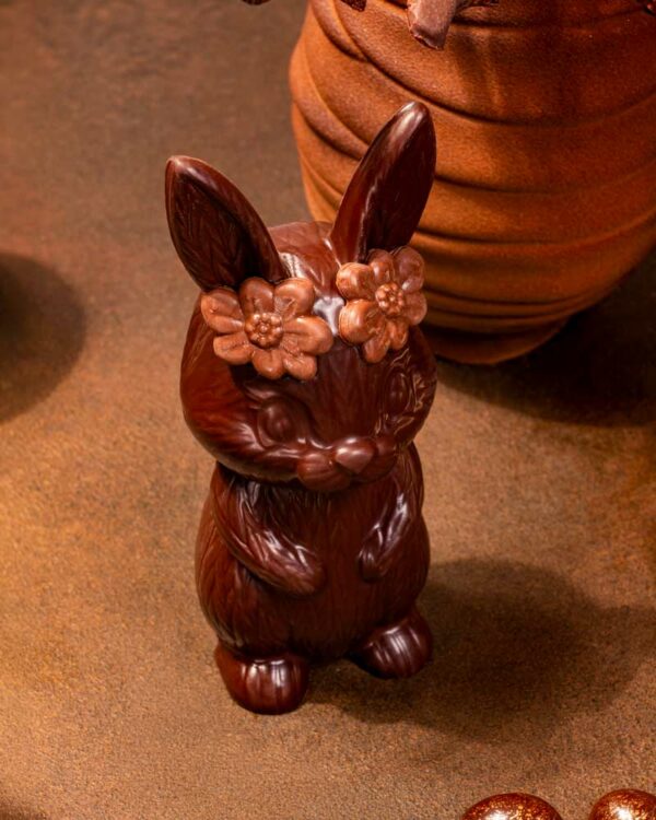 Lapin de Pâques chocolat noir